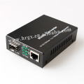 conversor de fibra para rj45 conversor de mídia sfp conector sc 10/100/1000